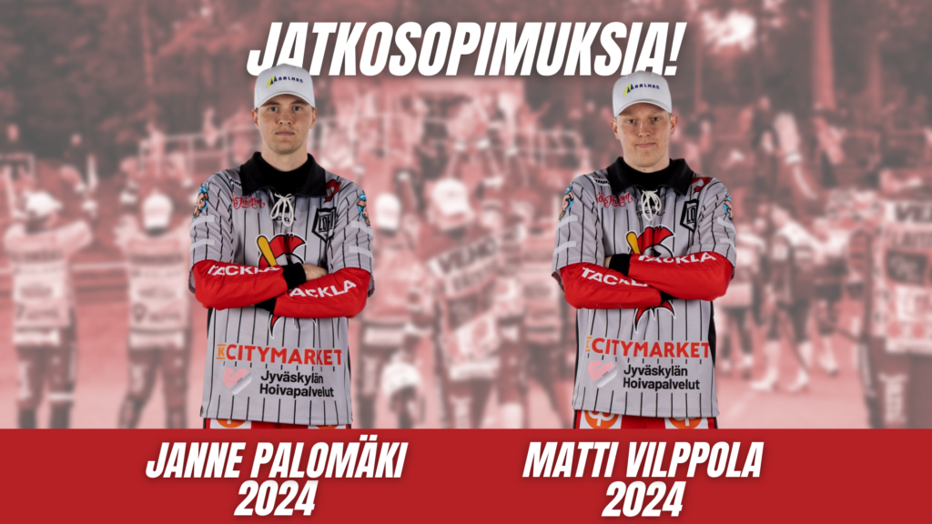 Janne Palomäki ja Matti Vilppola