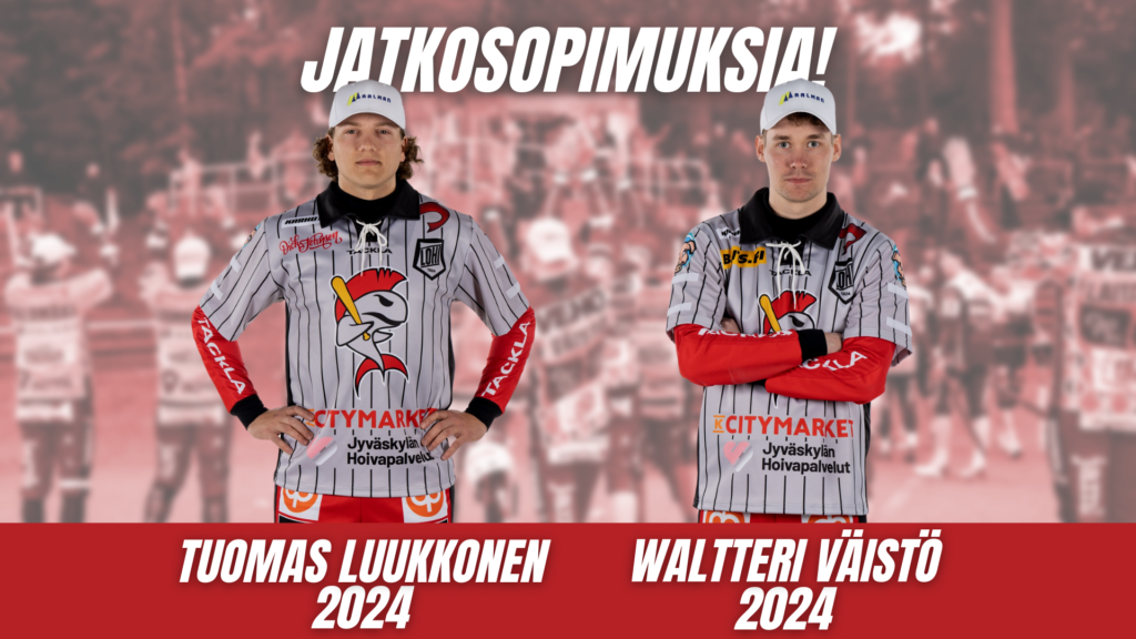 Tuomas Luukkonen ja Waltteri Väistö